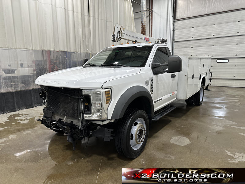 2019 Ford F-550 Super Duty XL Crane Utility Truck Diesel